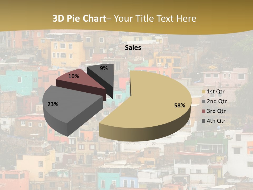 Valley Housing Landscape PowerPoint Template