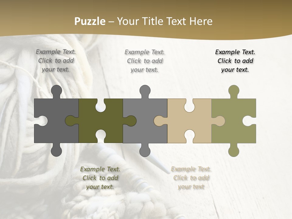 Blanket Comfort Fiber PowerPoint Template