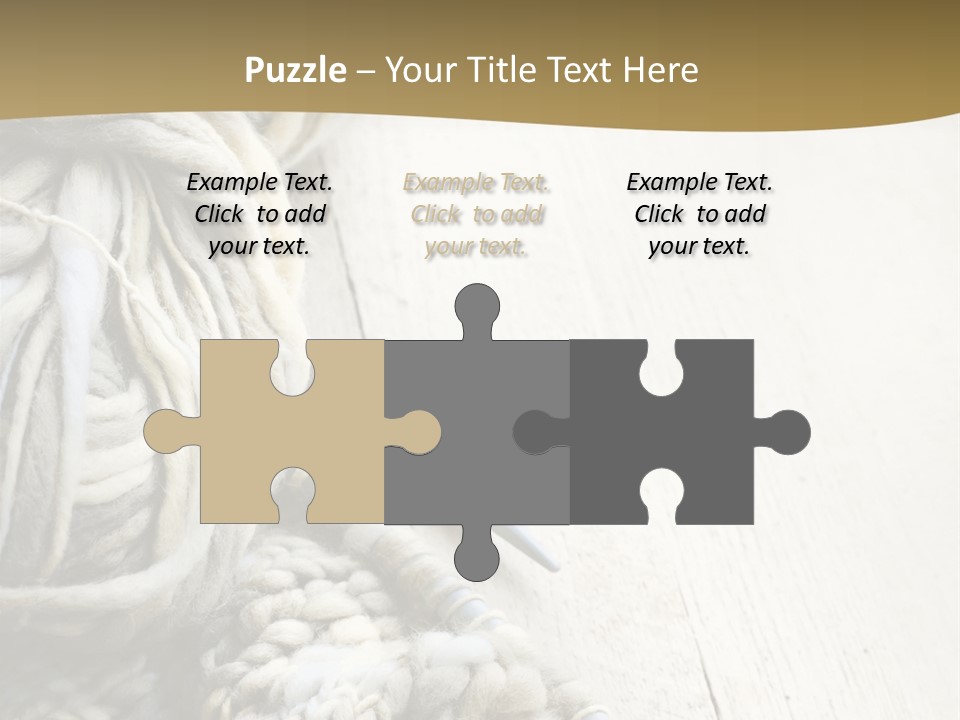 Blanket Comfort Fiber PowerPoint Template