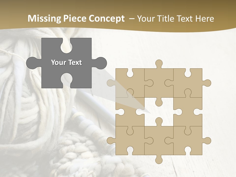 Blanket Comfort Fiber PowerPoint Template