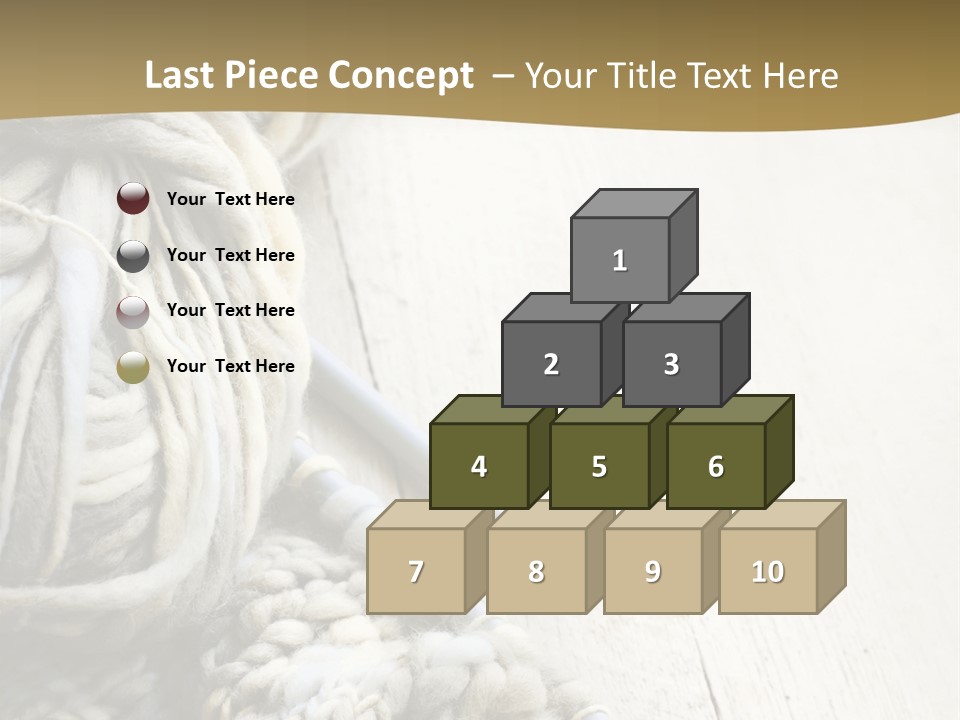 Blanket Comfort Fiber PowerPoint Template