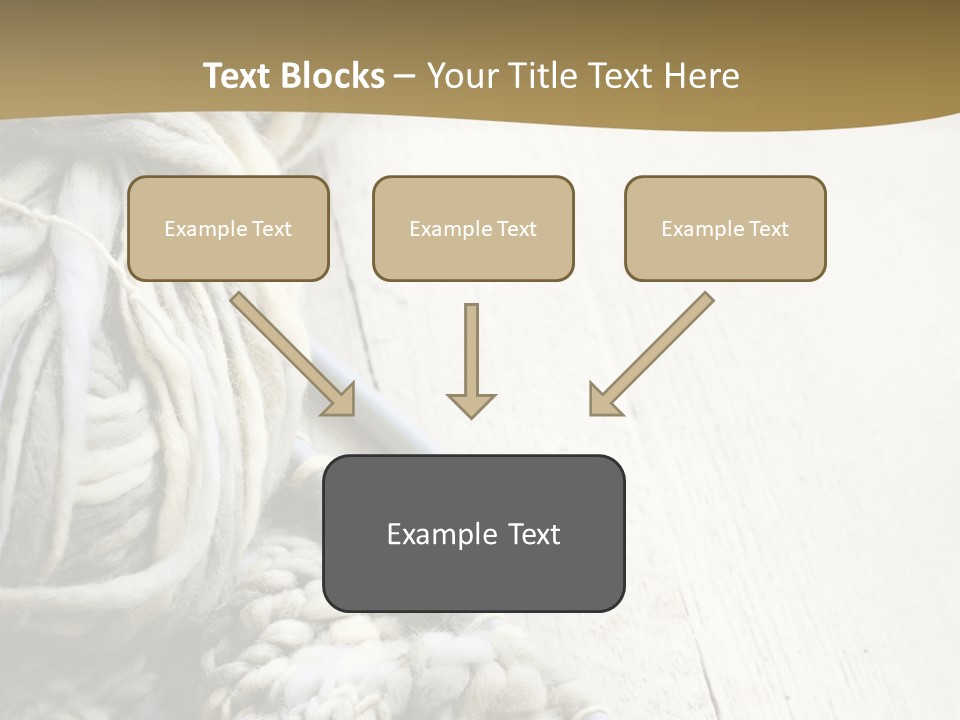 Blanket Comfort Fiber PowerPoint Template