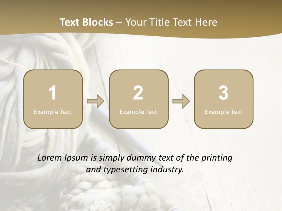Blanket Comfort Fiber PowerPoint Template