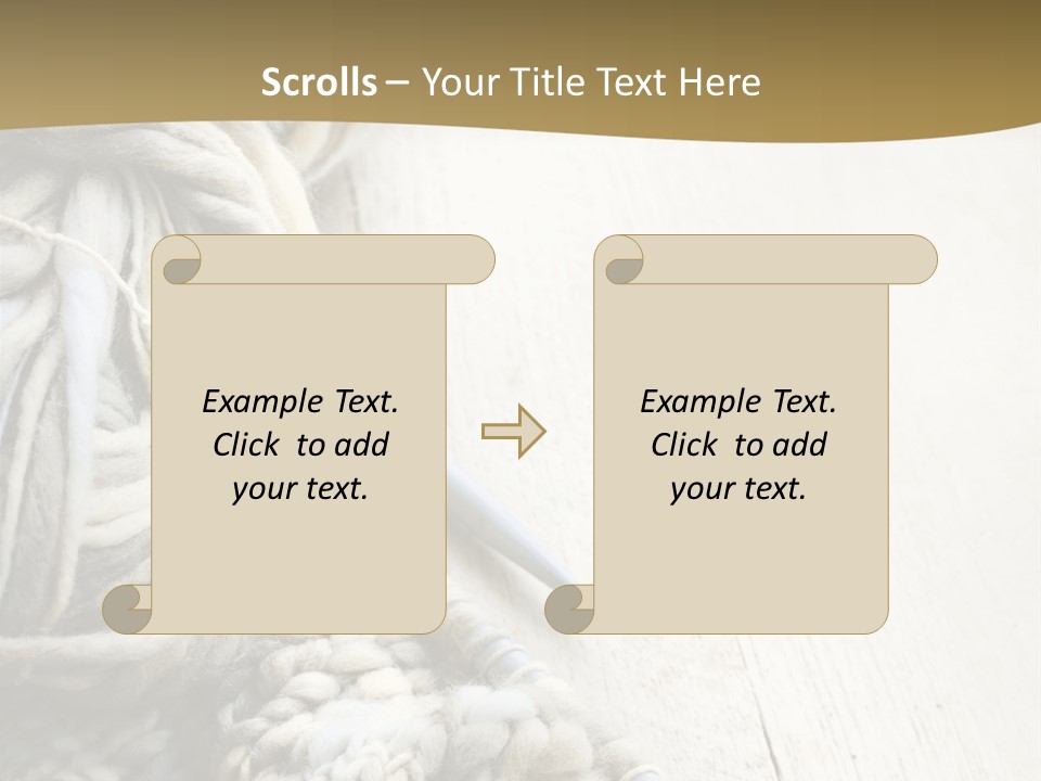 Blanket Comfort Fiber PowerPoint Template