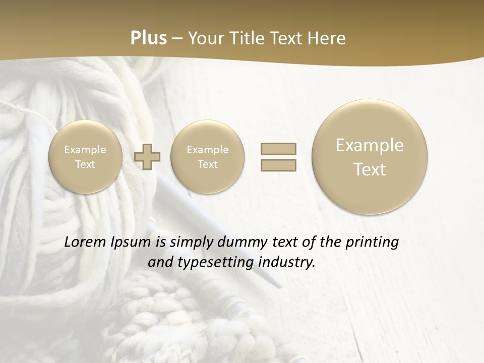 Blanket Comfort Fiber PowerPoint Template