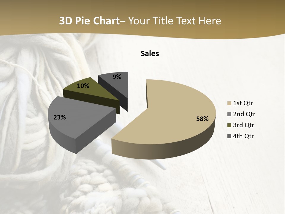 Blanket Comfort Fiber PowerPoint Template