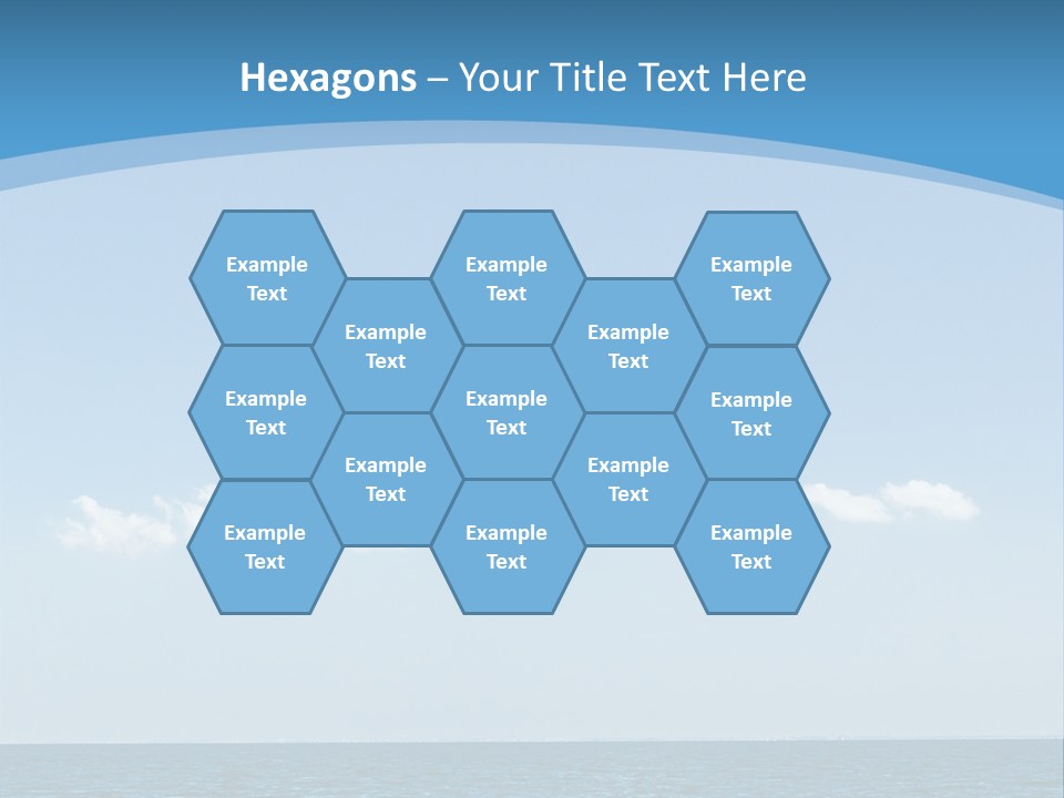 Sky Outdoor Beauty PowerPoint Template