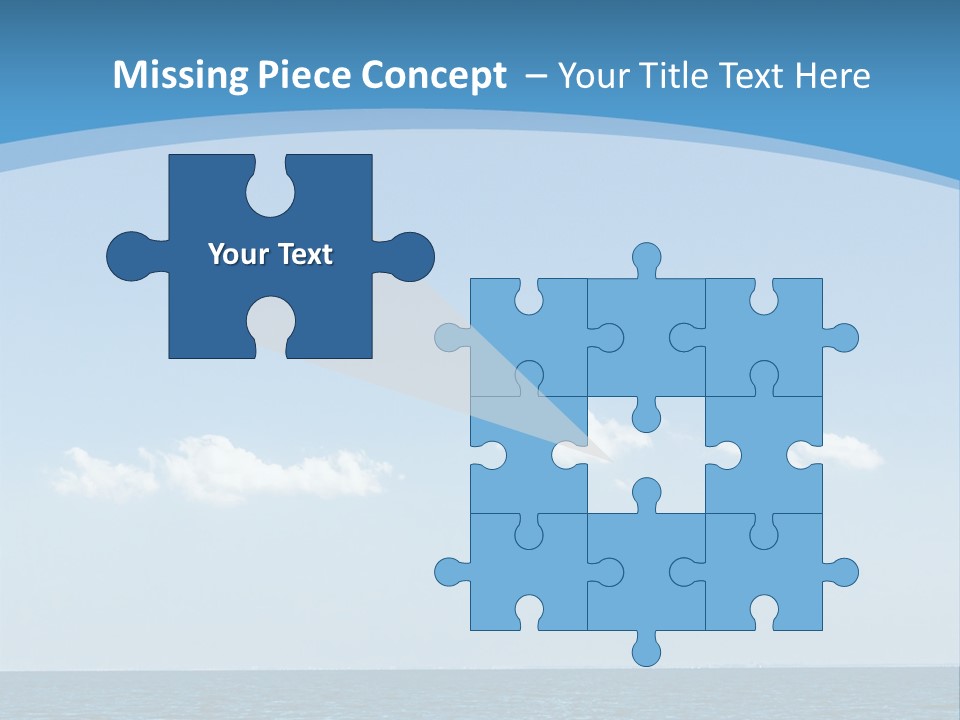 Sky Outdoor Beauty PowerPoint Template