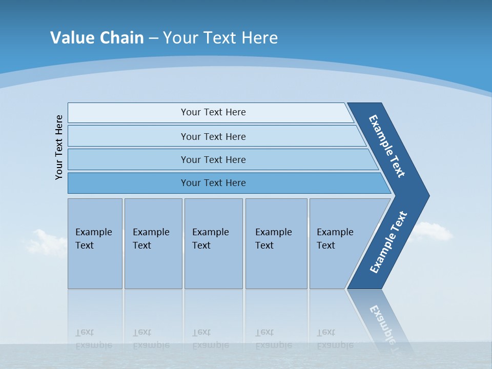 Sky Outdoor Beauty PowerPoint Template