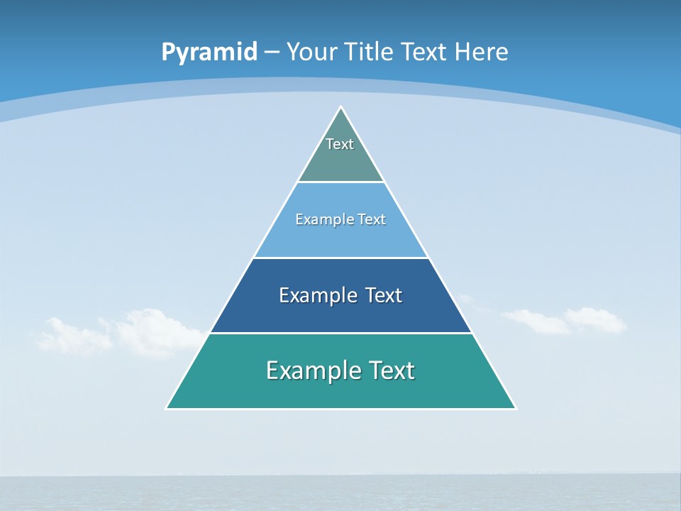 Sky Outdoor Beauty PowerPoint Template