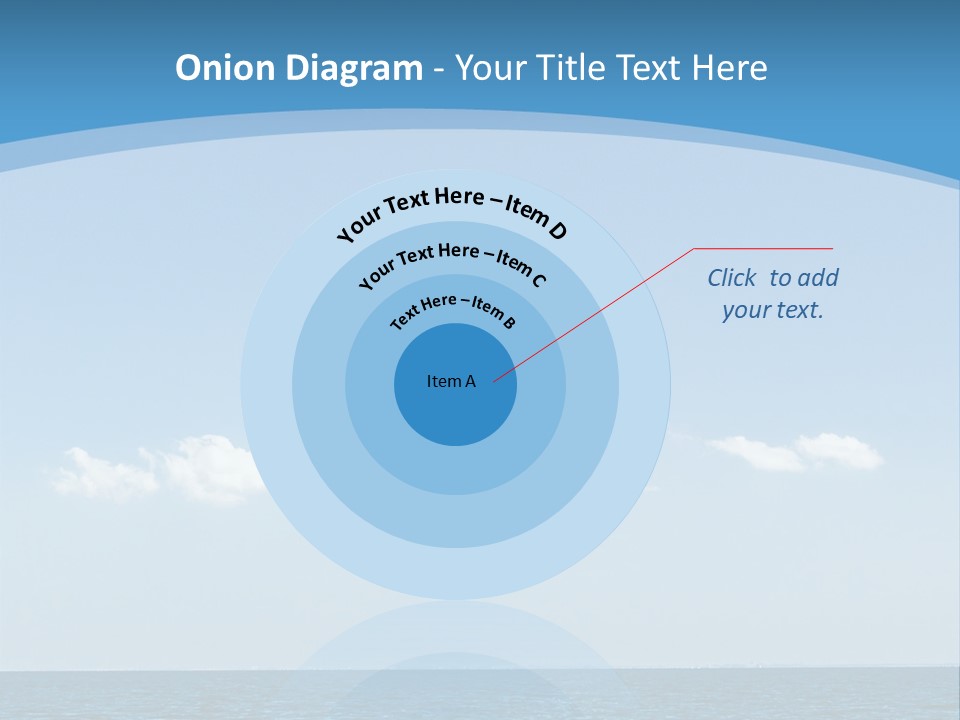 Sky Outdoor Beauty PowerPoint Template