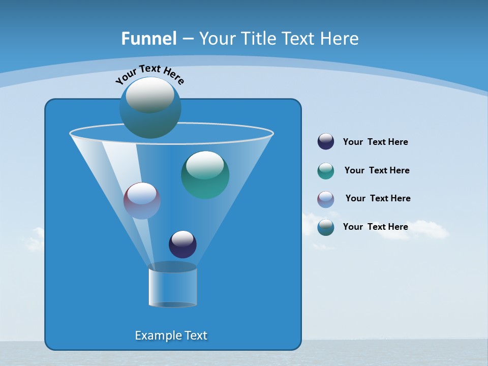Sky Outdoor Beauty PowerPoint Template