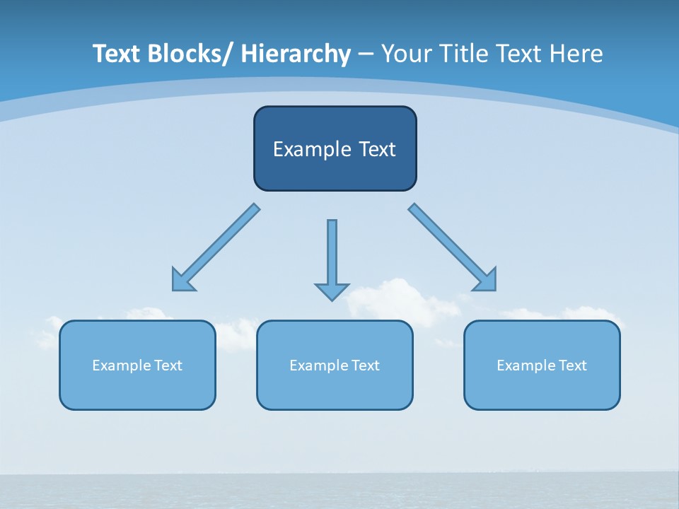 Sky Outdoor Beauty PowerPoint Template