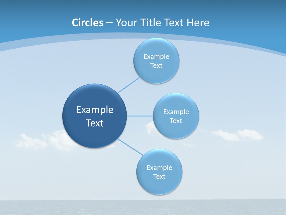 Sky Outdoor Beauty PowerPoint Template