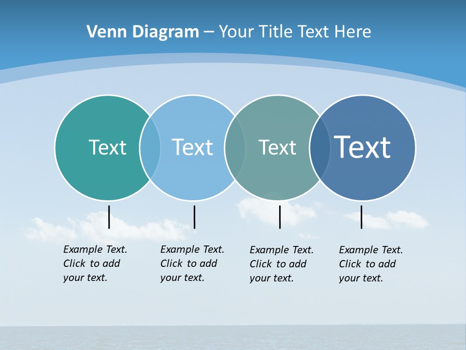 Sky Outdoor Beauty PowerPoint Template