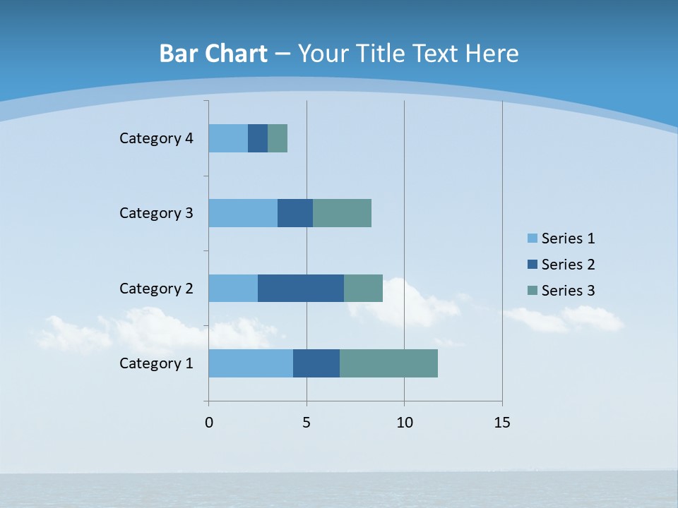 Sky Outdoor Beauty PowerPoint Template