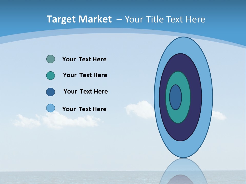 Sky Outdoor Beauty PowerPoint Template