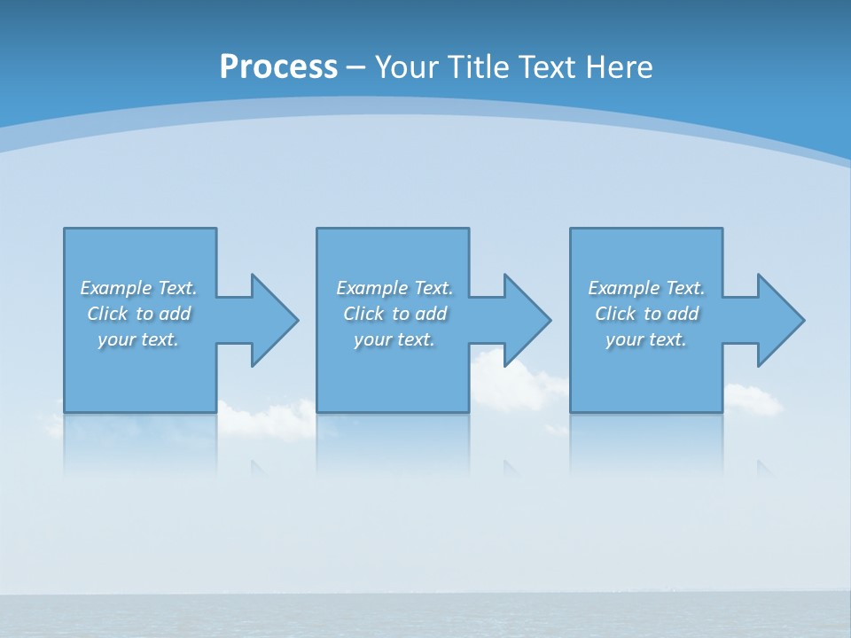 Sky Outdoor Beauty PowerPoint Template