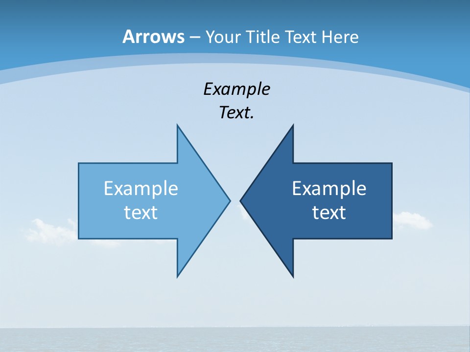 Sky Outdoor Beauty PowerPoint Template