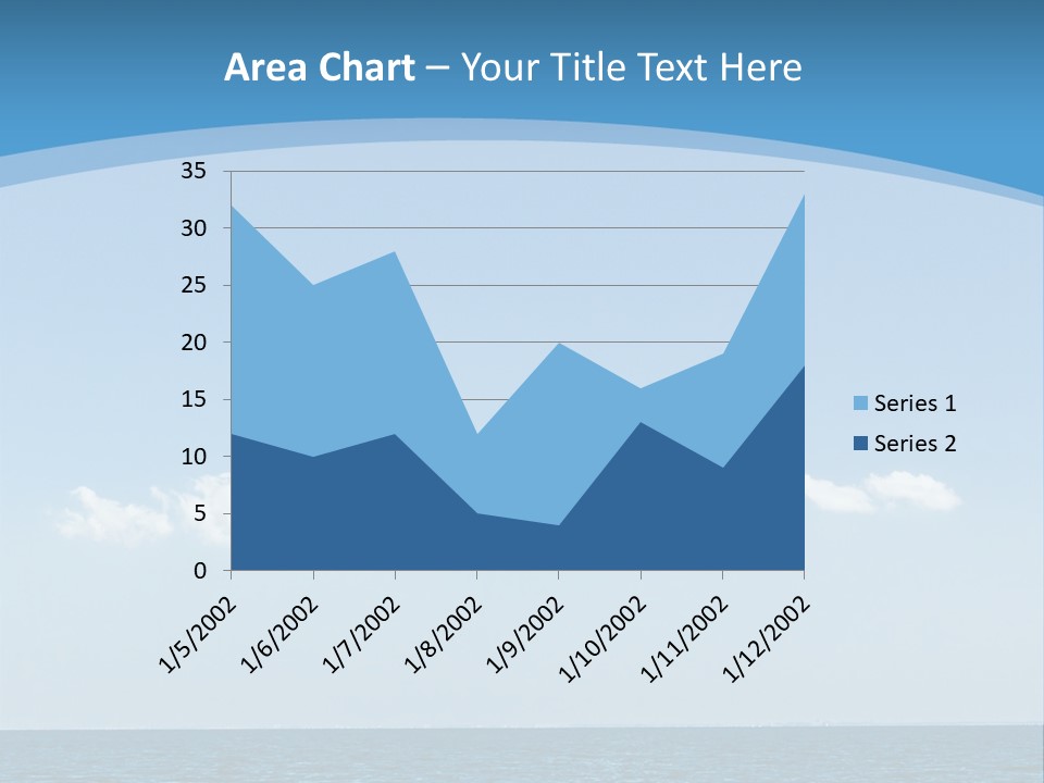 Sky Outdoor Beauty PowerPoint Template