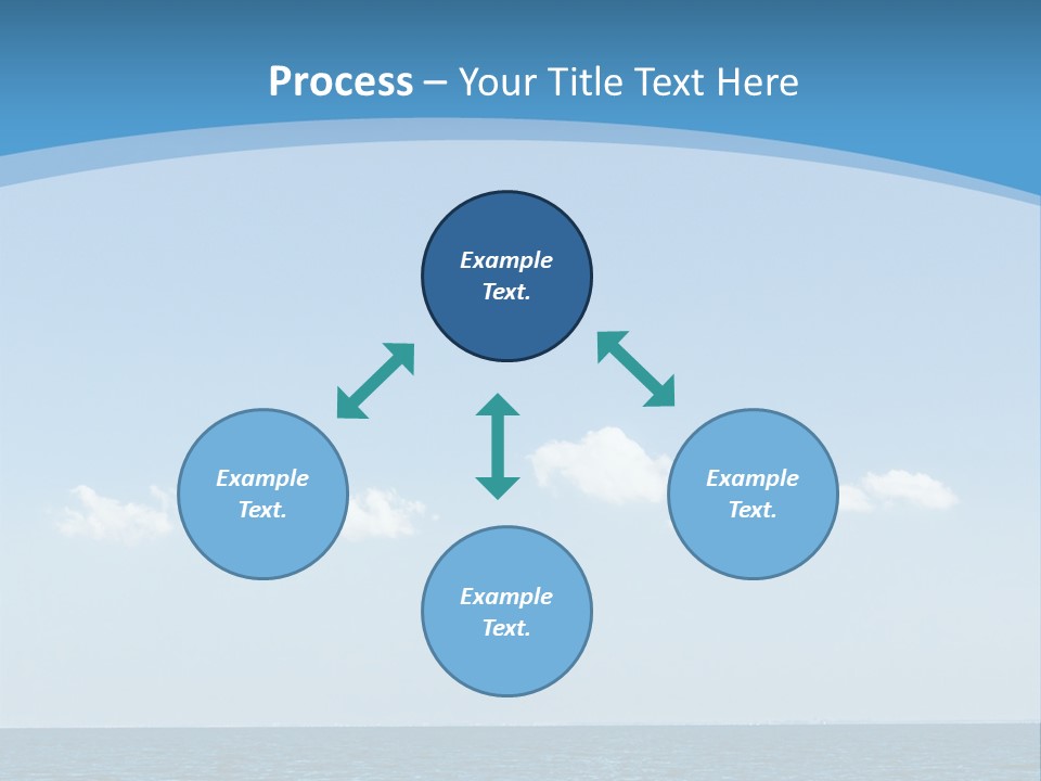 Sky Outdoor Beauty PowerPoint Template