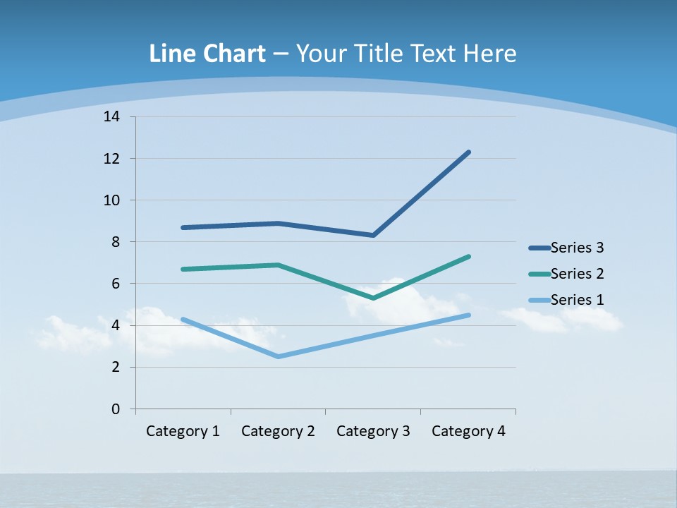 Sky Outdoor Beauty PowerPoint Template