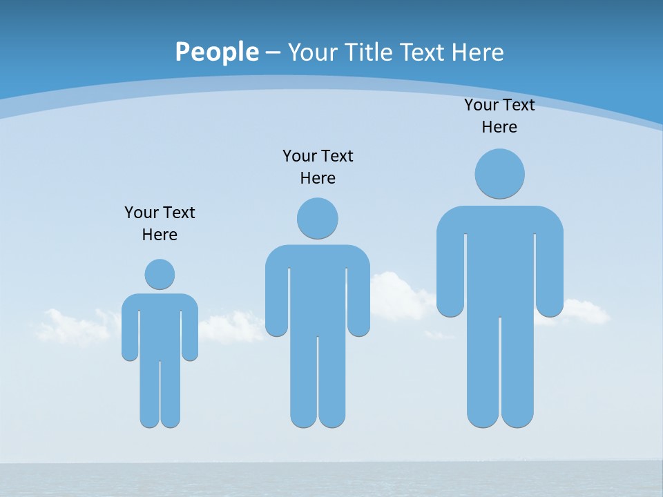 Sky Outdoor Beauty PowerPoint Template