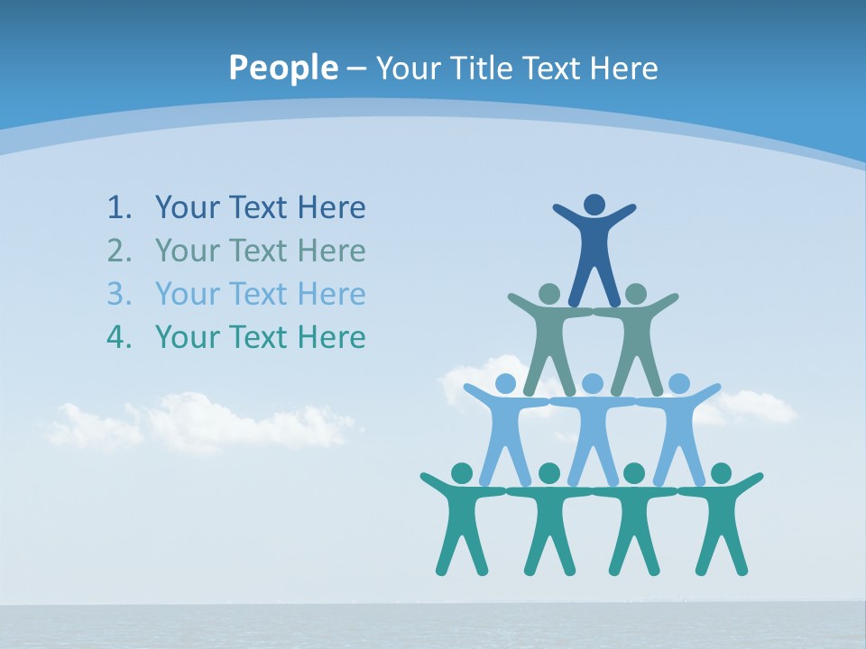 Sky Outdoor Beauty PowerPoint Template