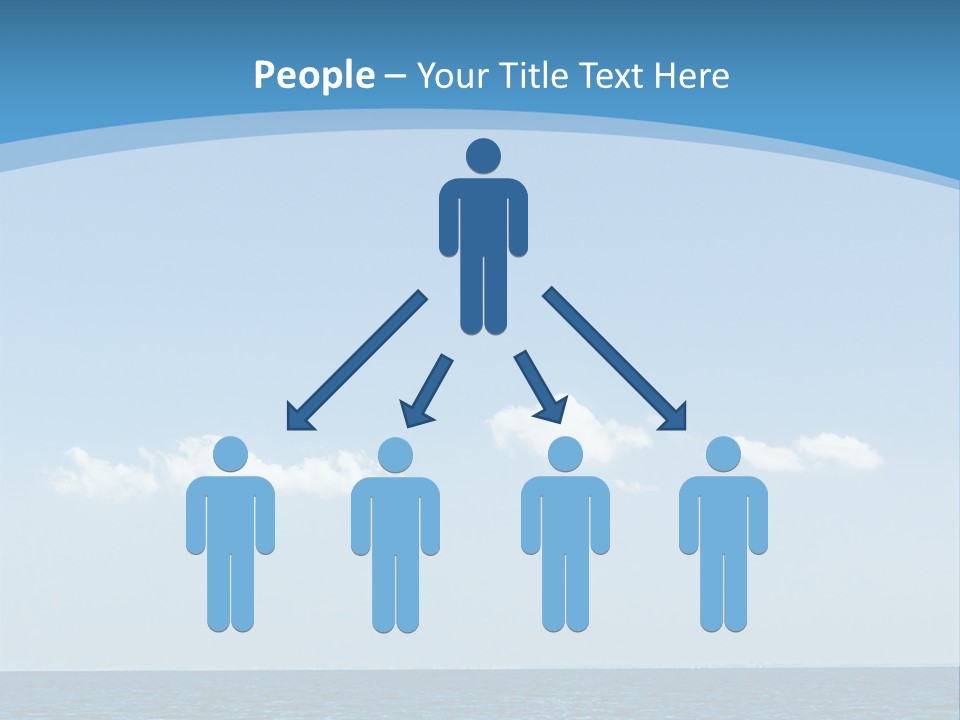 Sky Outdoor Beauty PowerPoint Template