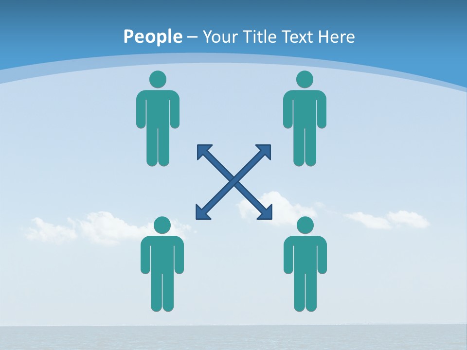 Sky Outdoor Beauty PowerPoint Template