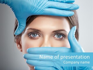 Medical Face  PowerPoint Template