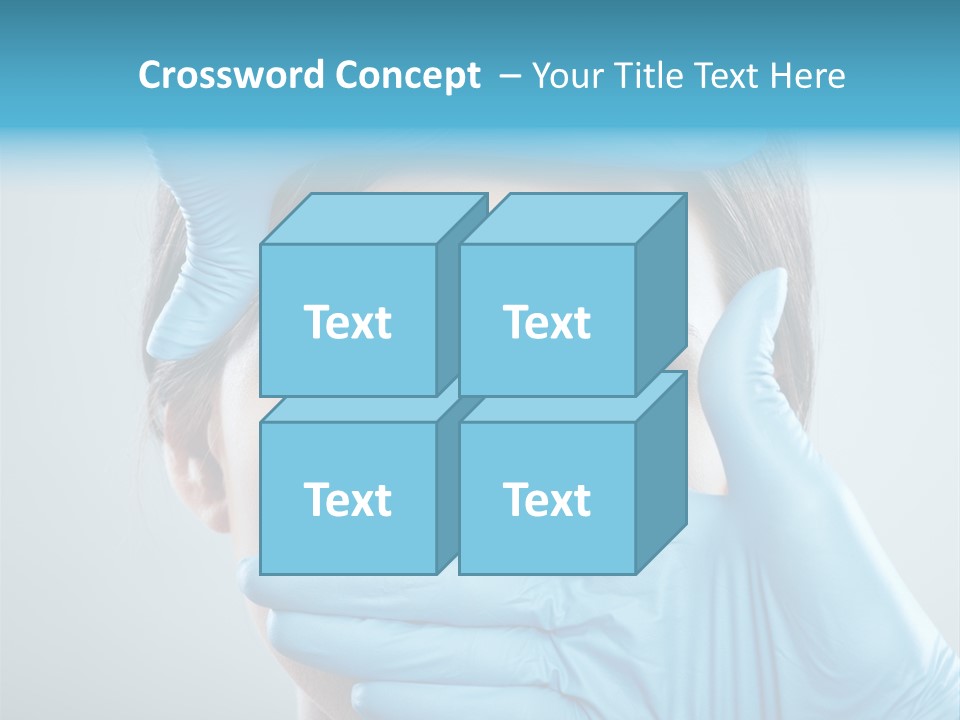 Medical Face  PowerPoint Template