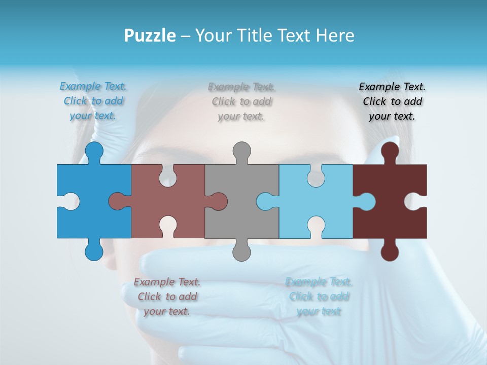 Medical Face  PowerPoint Template