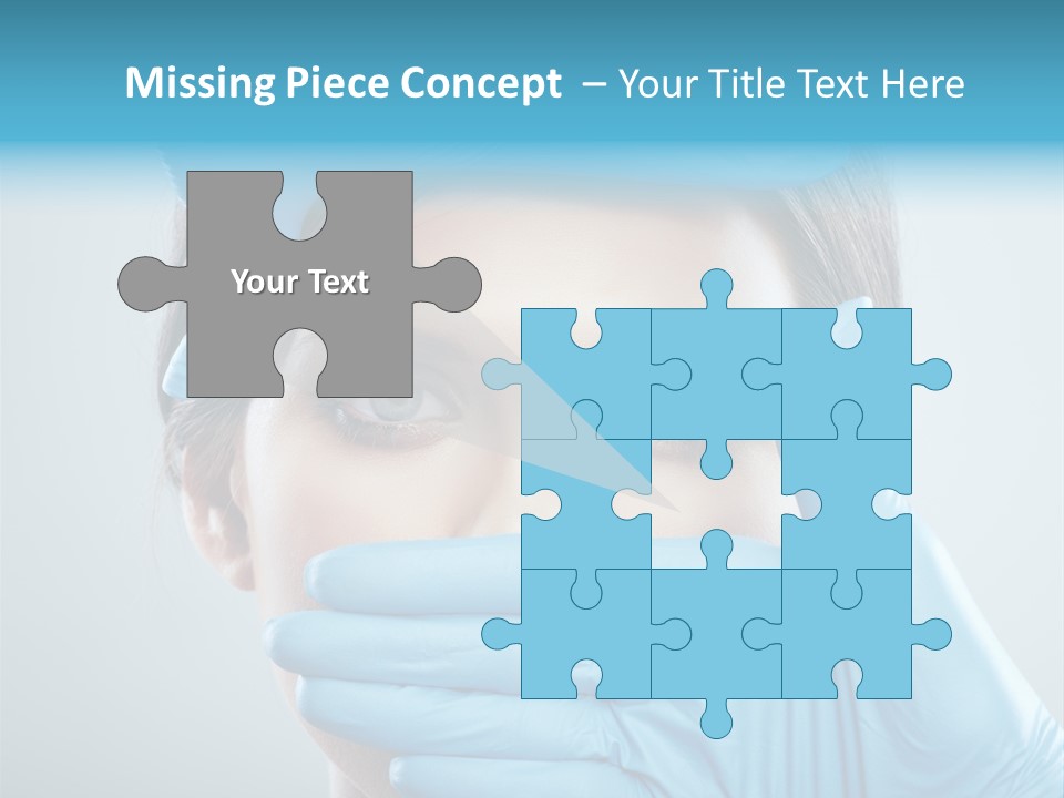 Medical Face  PowerPoint Template