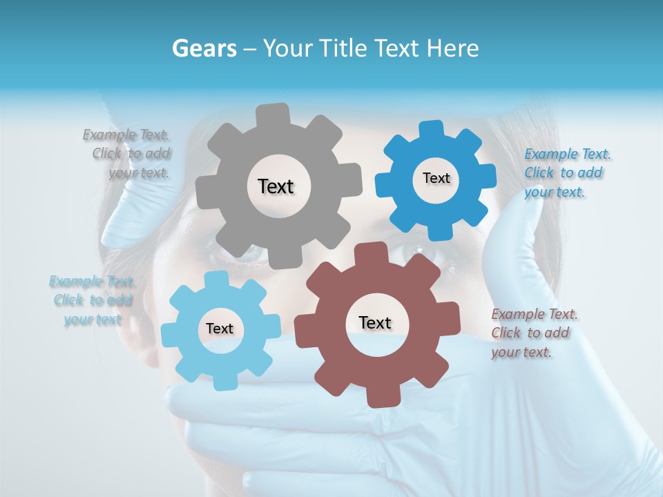 Medical Face  PowerPoint Template