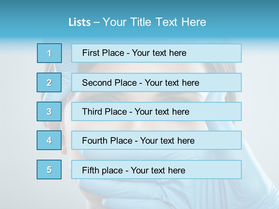 Medical Face  PowerPoint Template