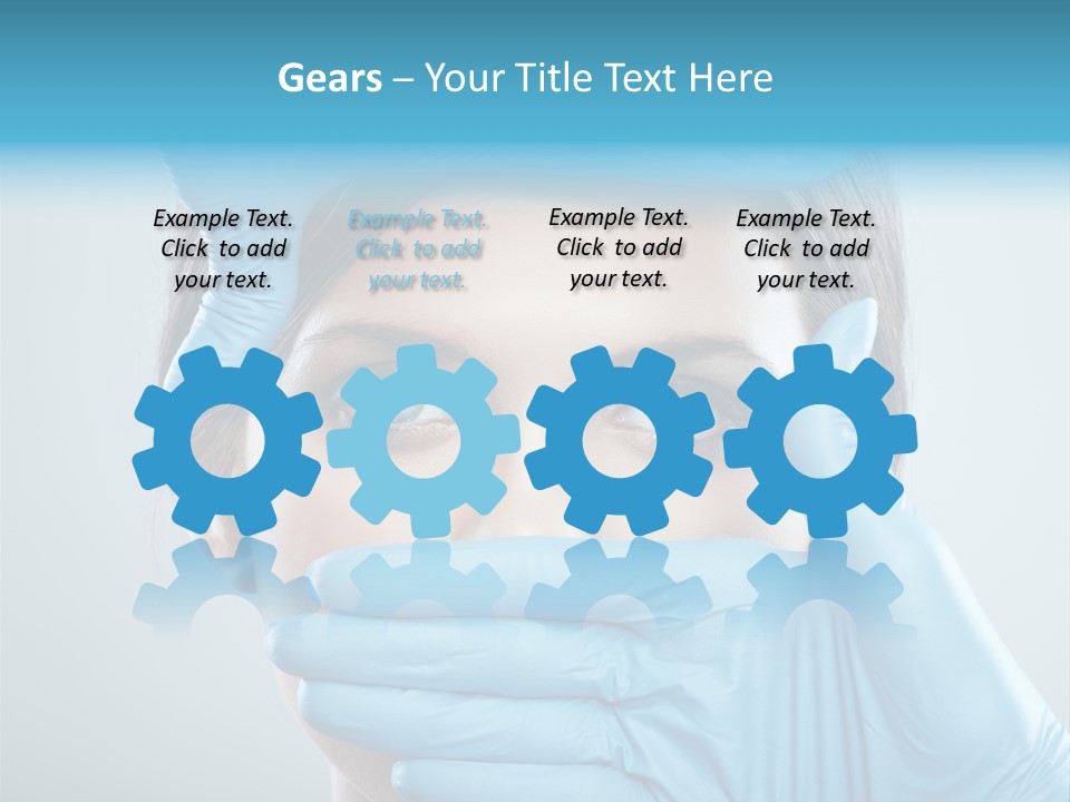 Medical Face  PowerPoint Template