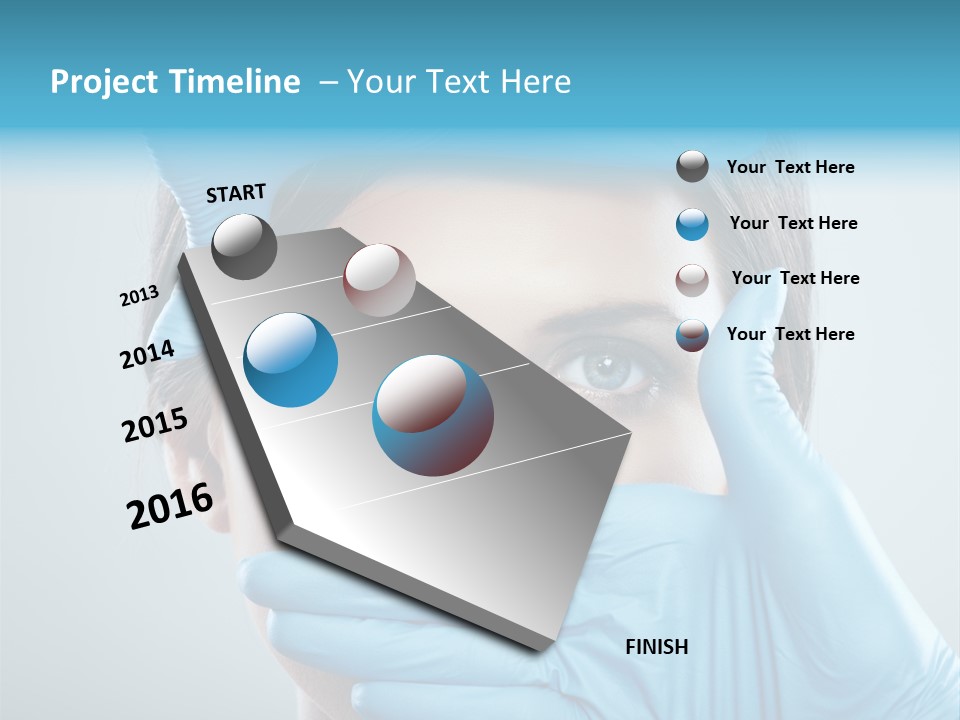 Medical Face  PowerPoint Template