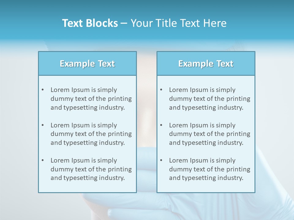 Medical Face  PowerPoint Template