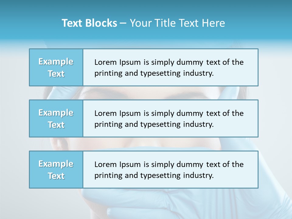Medical Face  PowerPoint Template
