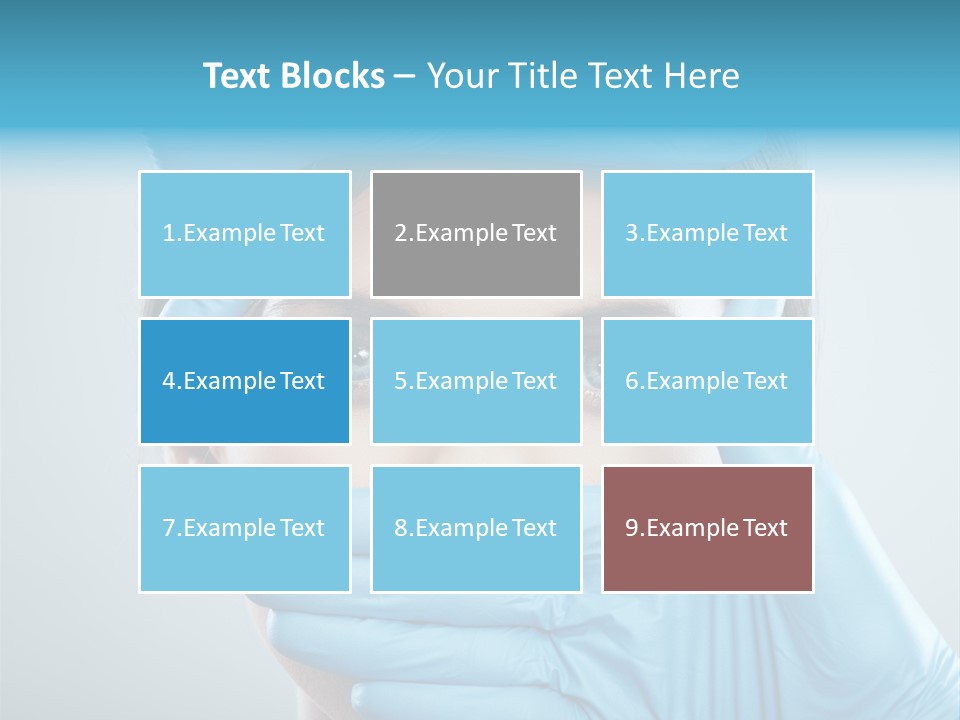 Medical Face  PowerPoint Template