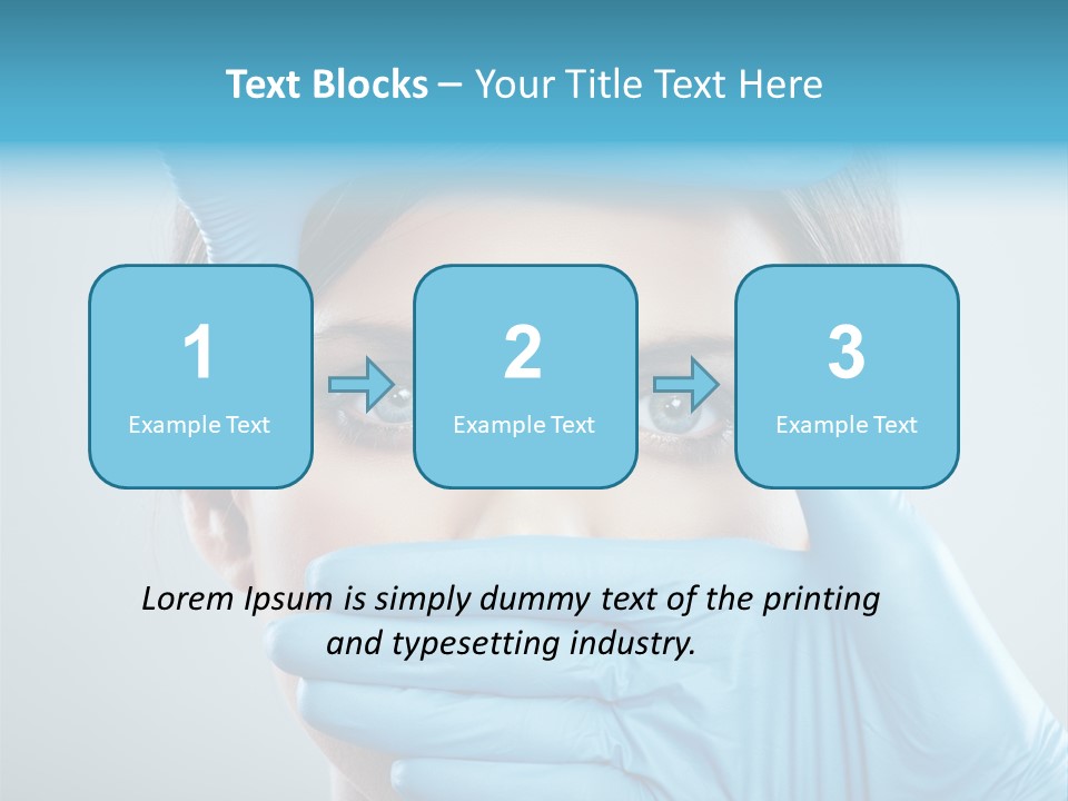 Medical Face  PowerPoint Template