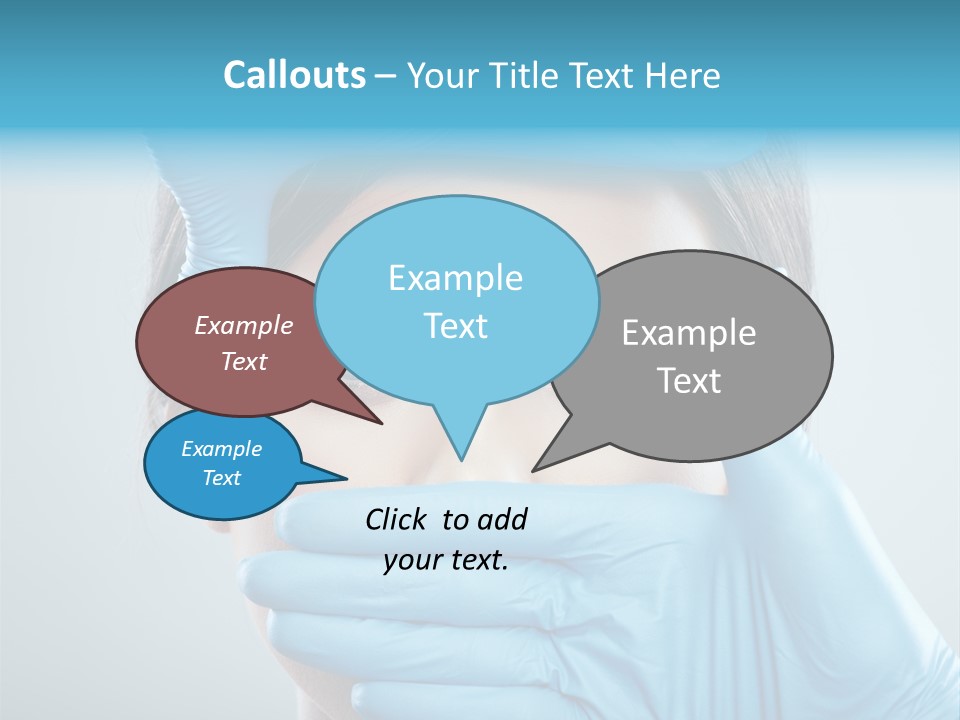 Medical Face  PowerPoint Template