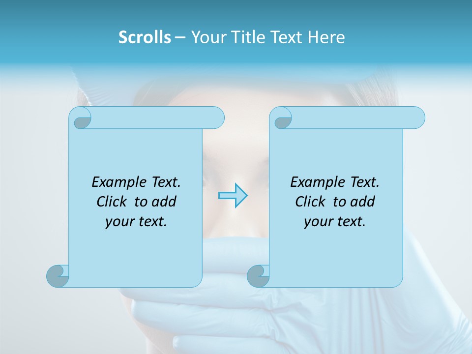 Medical Face  PowerPoint Template