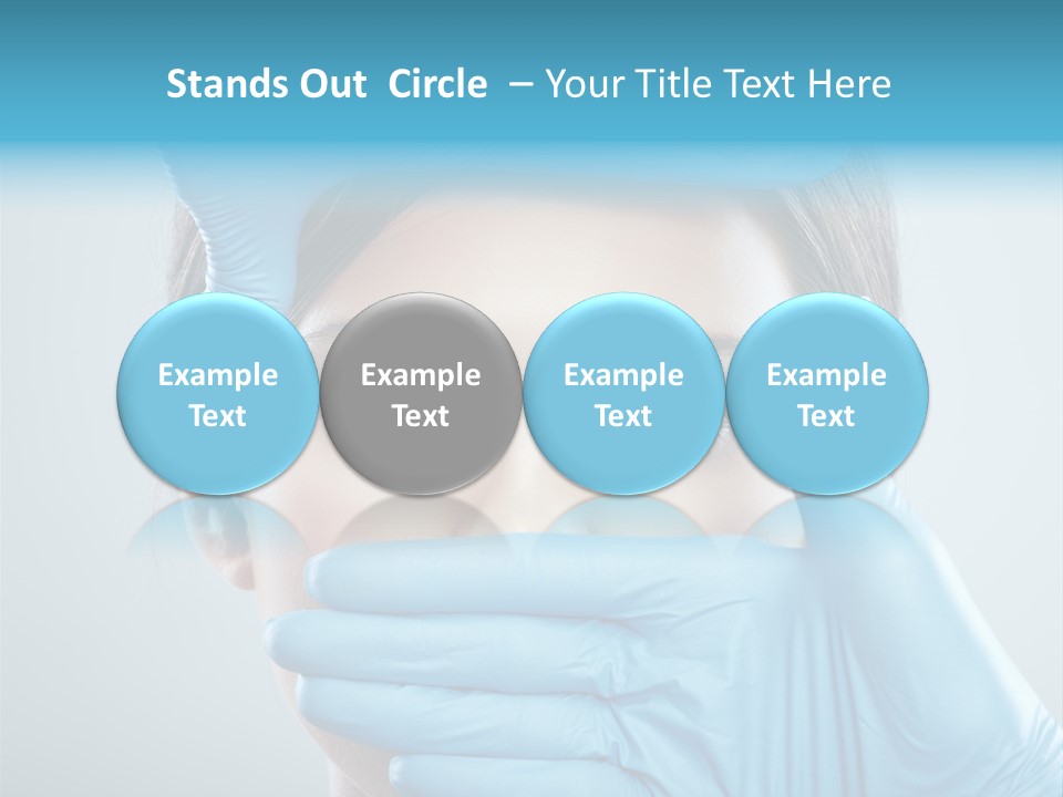 Medical Face  PowerPoint Template