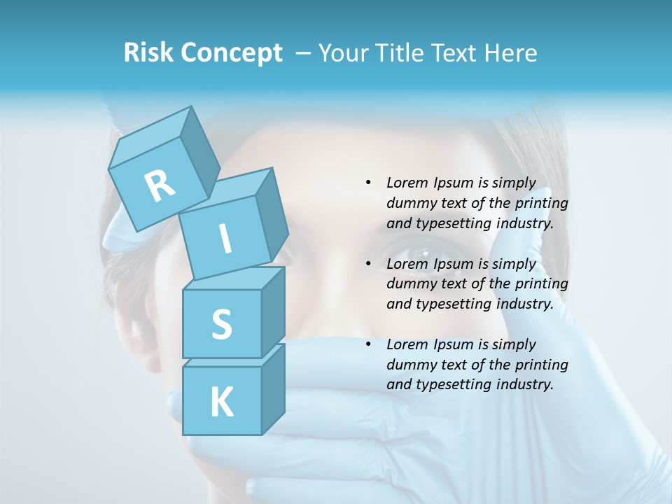 Medical Face  PowerPoint Template