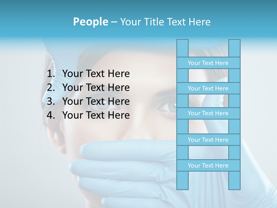 Medical Face  PowerPoint Template
