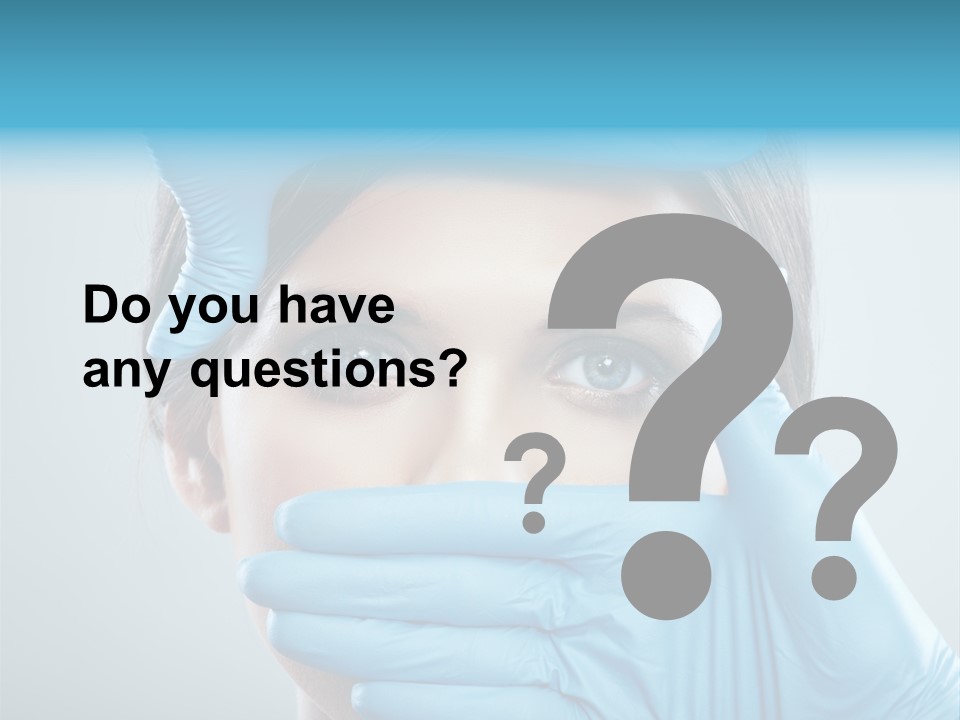 Medical Face  PowerPoint Template