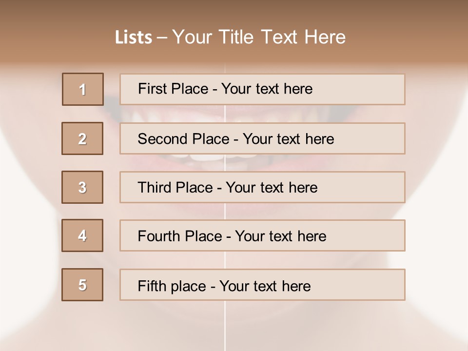 Protection Treatment Whiten PowerPoint Template