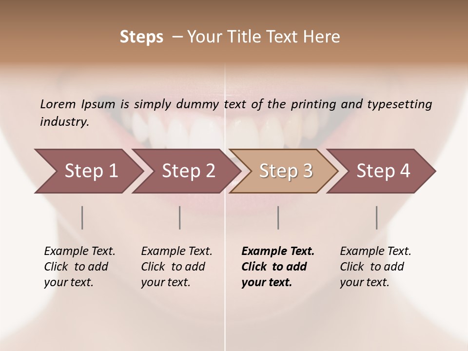 Protection Treatment Whiten PowerPoint Template